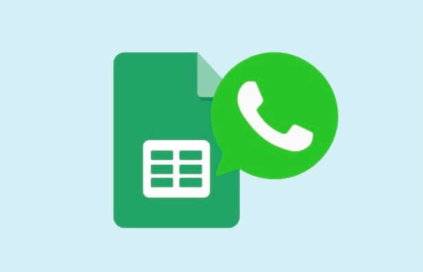 Google Sheets Program & Whatsapp feedback